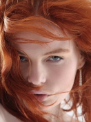 Redhead Model wallpaper 132x176