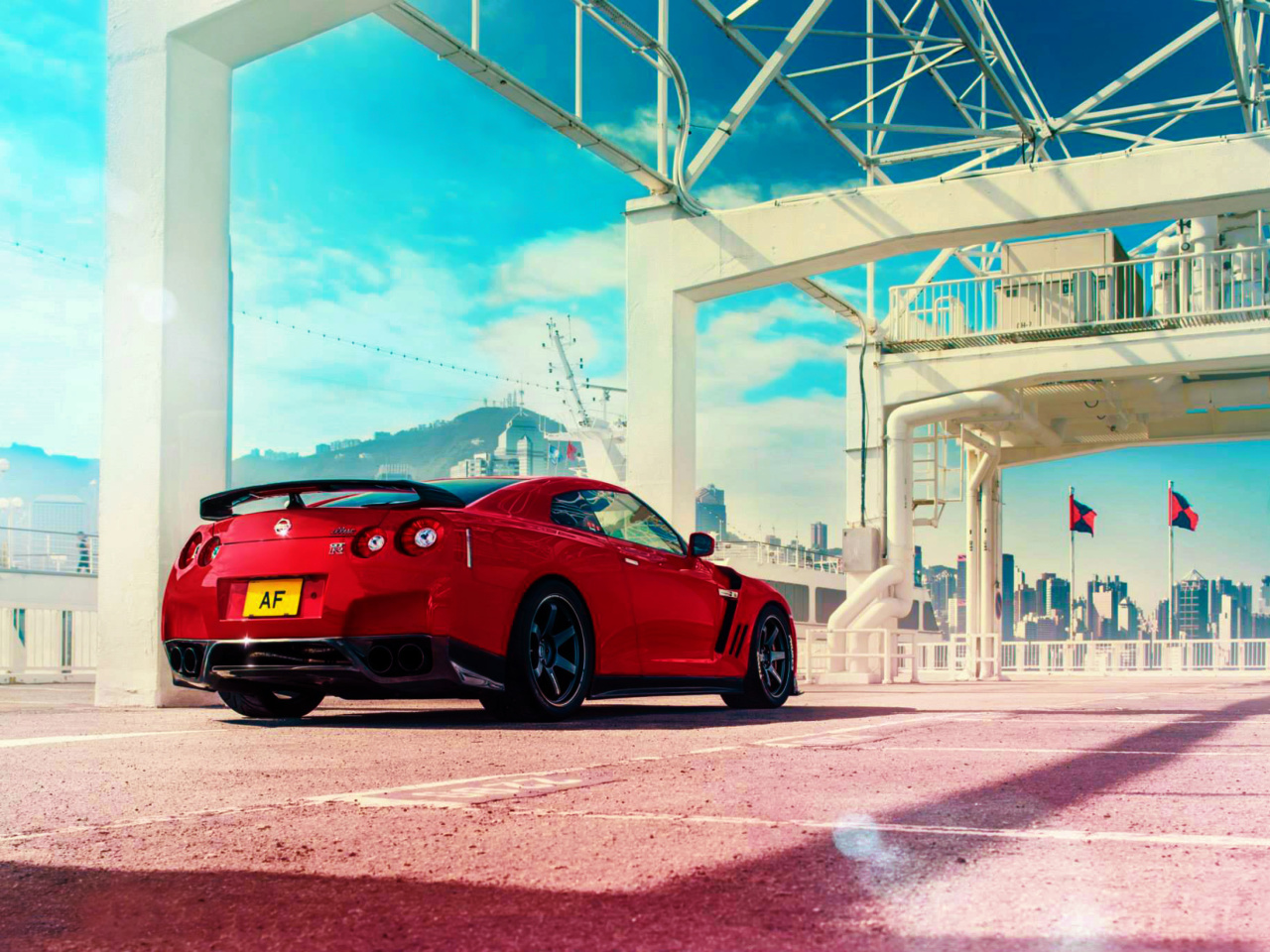 Fondo de pantalla Nissan GT R R35 1280x960