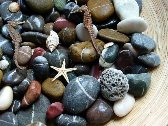 Aquatic Stones wallpaper 640x480