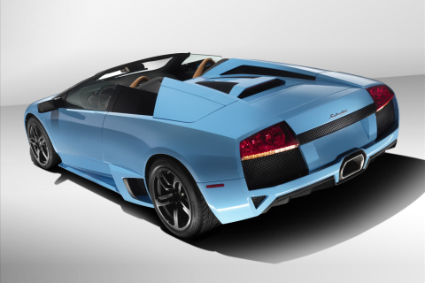 Screenshot №1 pro téma Lamborghini Murcielago LP640 480x320