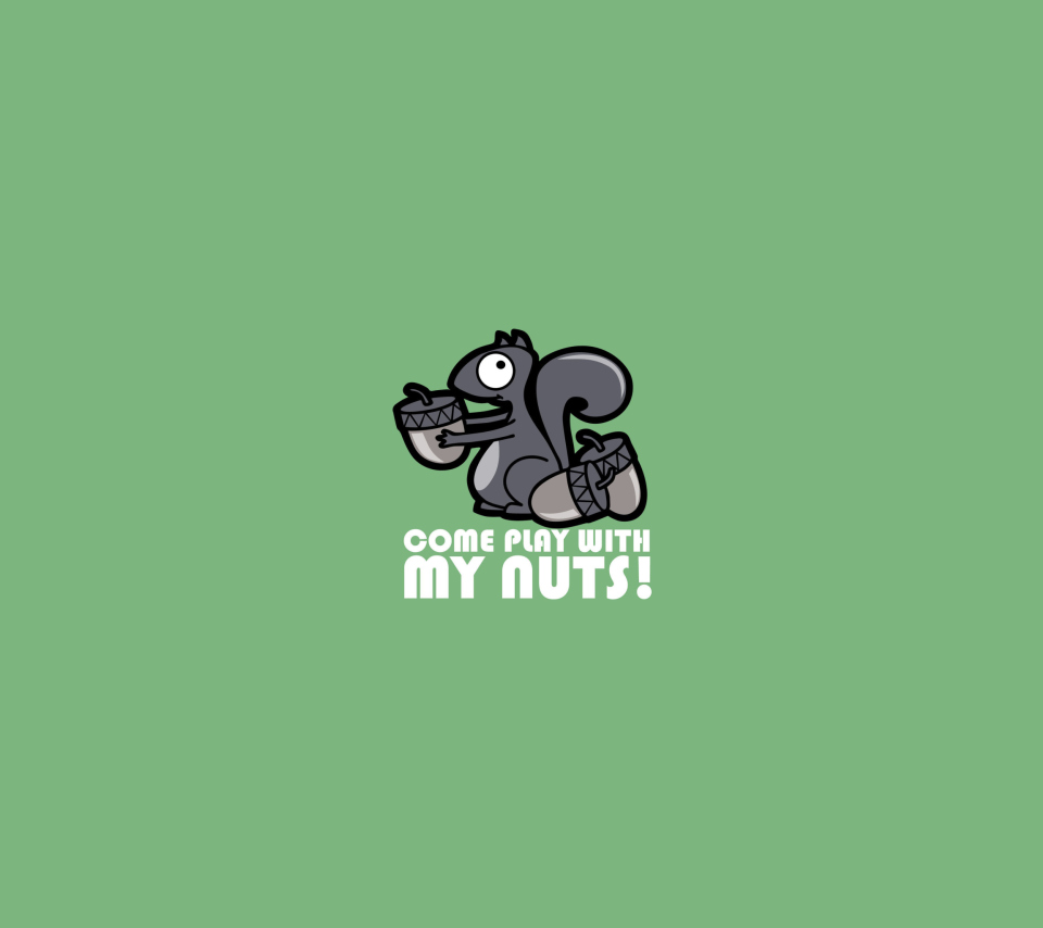 Nuts wallpaper 960x854