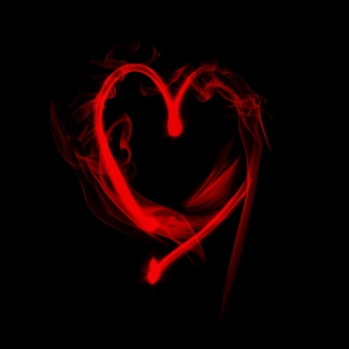 Kostenloses Flaming Heart Wallpaper für iPad mini 2