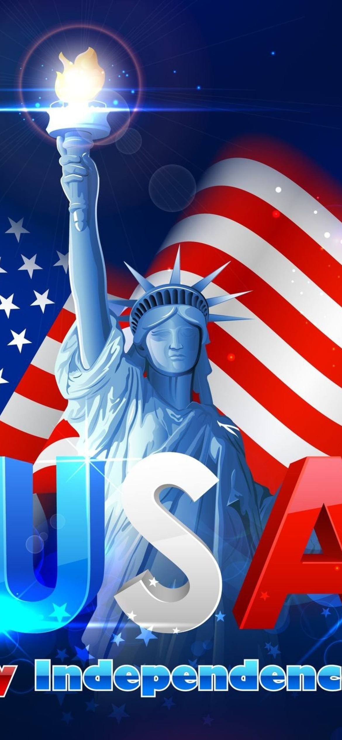 4TH JULY Independence Day USA wallpaper 1170x2532