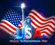Fondo de pantalla 4TH JULY Independence Day USA 176x144