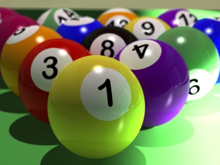 Billiard Balls screenshot #1 320x240