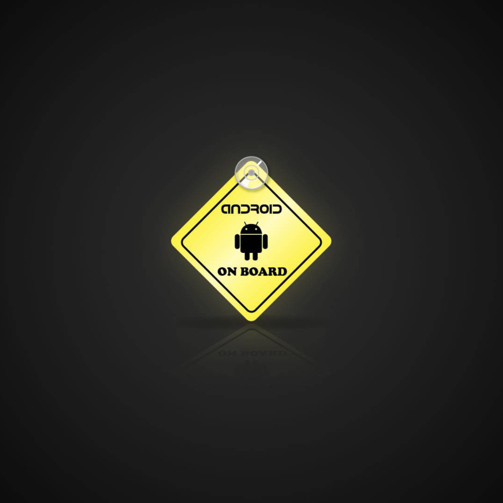 Android On Board wallpaper 1024x1024