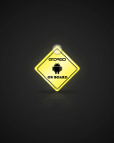 Android On Board wallpaper 128x160