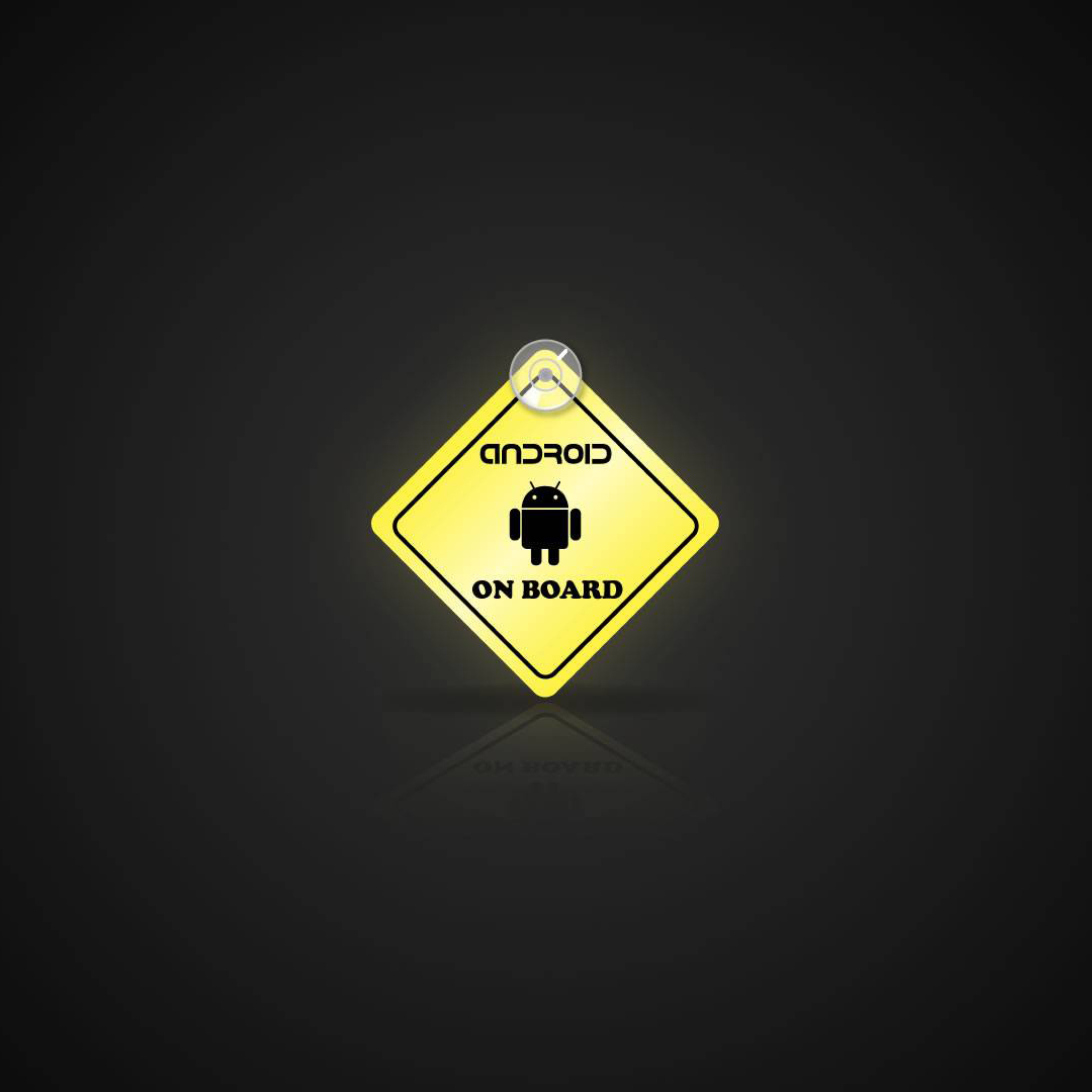 Android On Board wallpaper 2048x2048