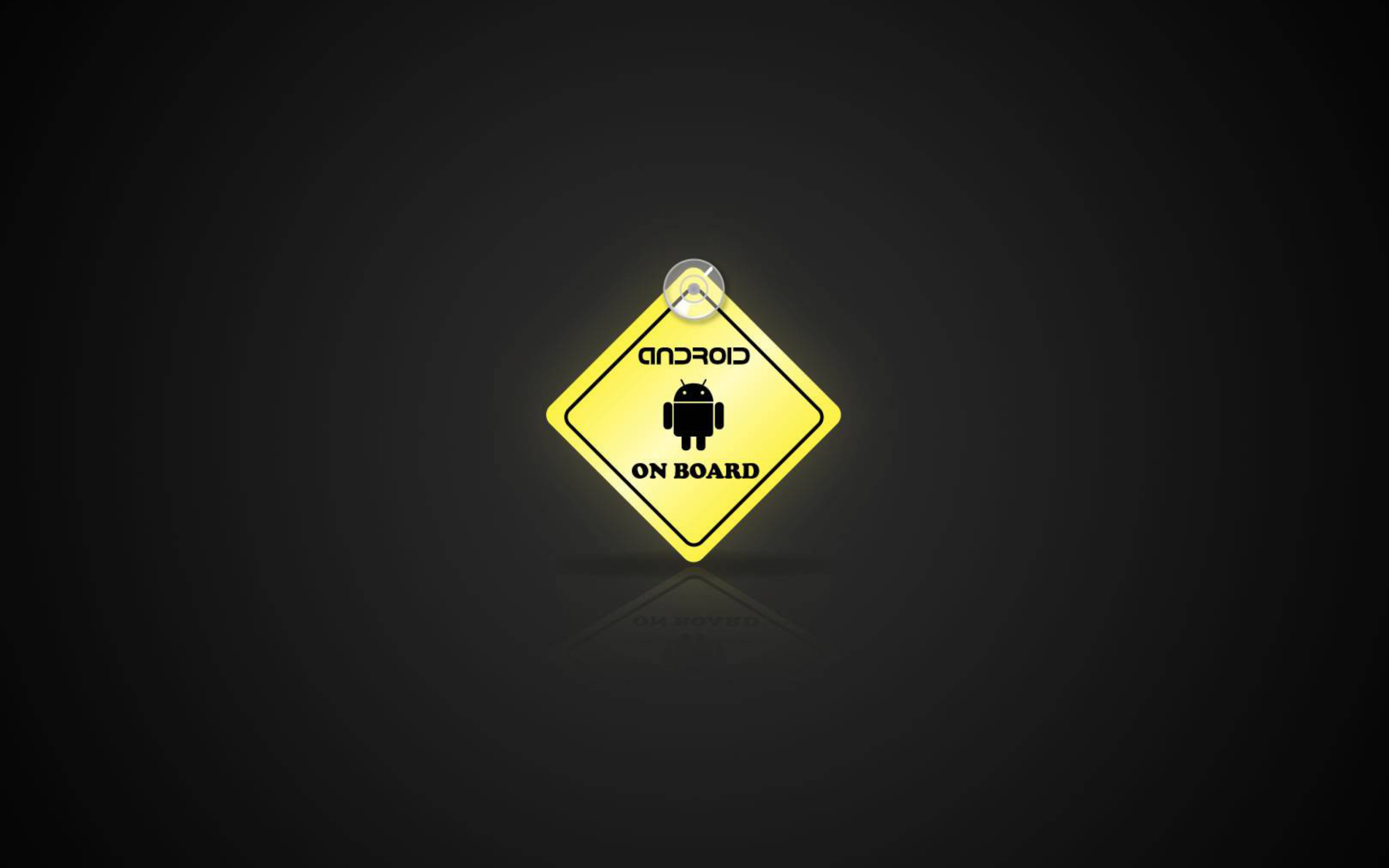 Android On Board wallpaper 2560x1600