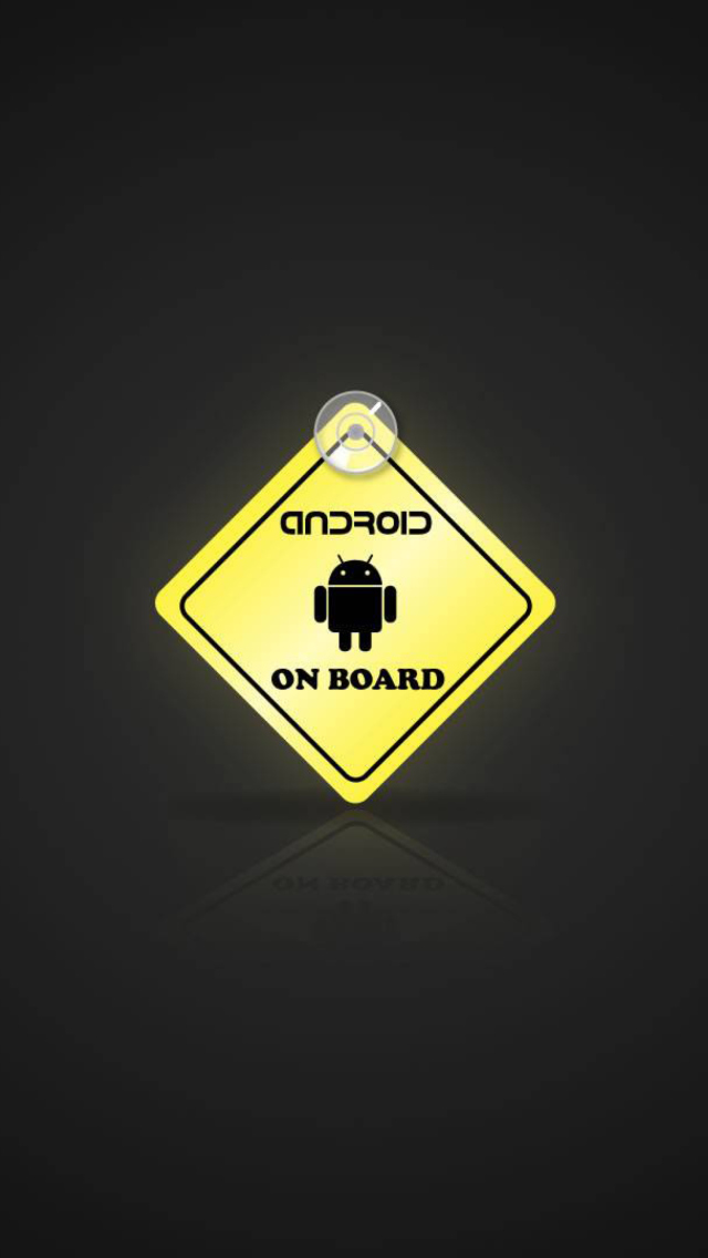 Das Android On Board Wallpaper 640x1136
