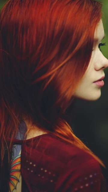 Redhead Girl screenshot #1 360x640