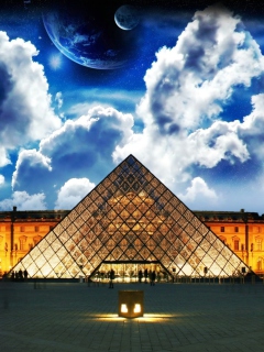 Sfondi Louvre Museum 240x320