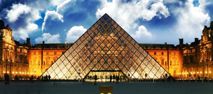 Screenshot №1 pro téma Louvre Museum 720x320