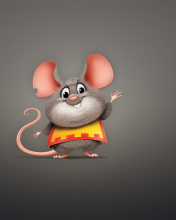 Funny Little Mouse wallpaper 176x220