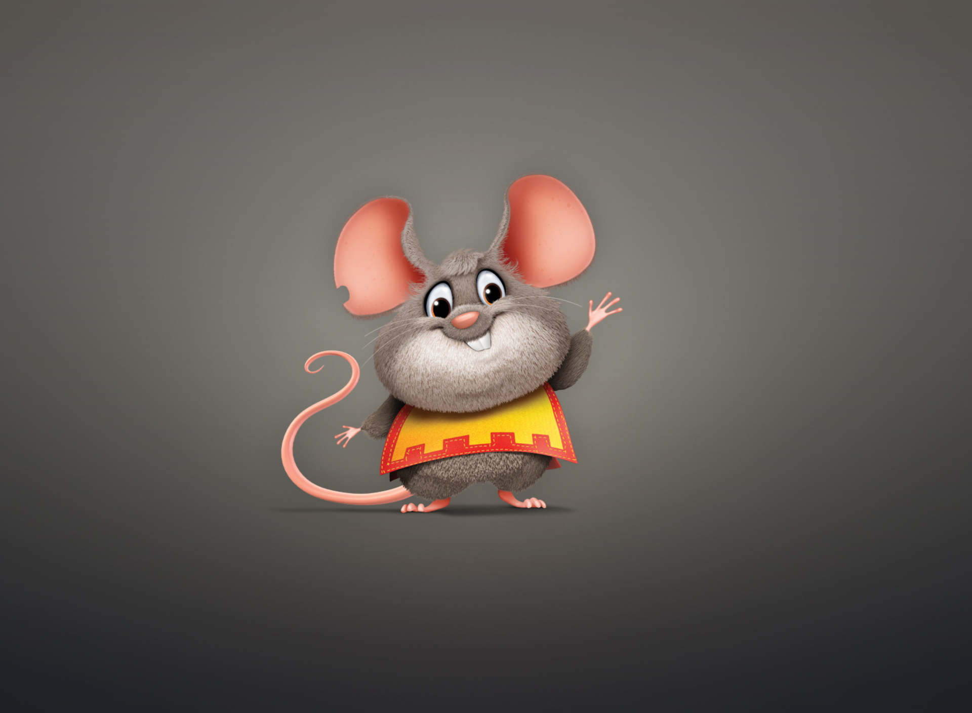 Funny Little Mouse wallpaper 1920x1408