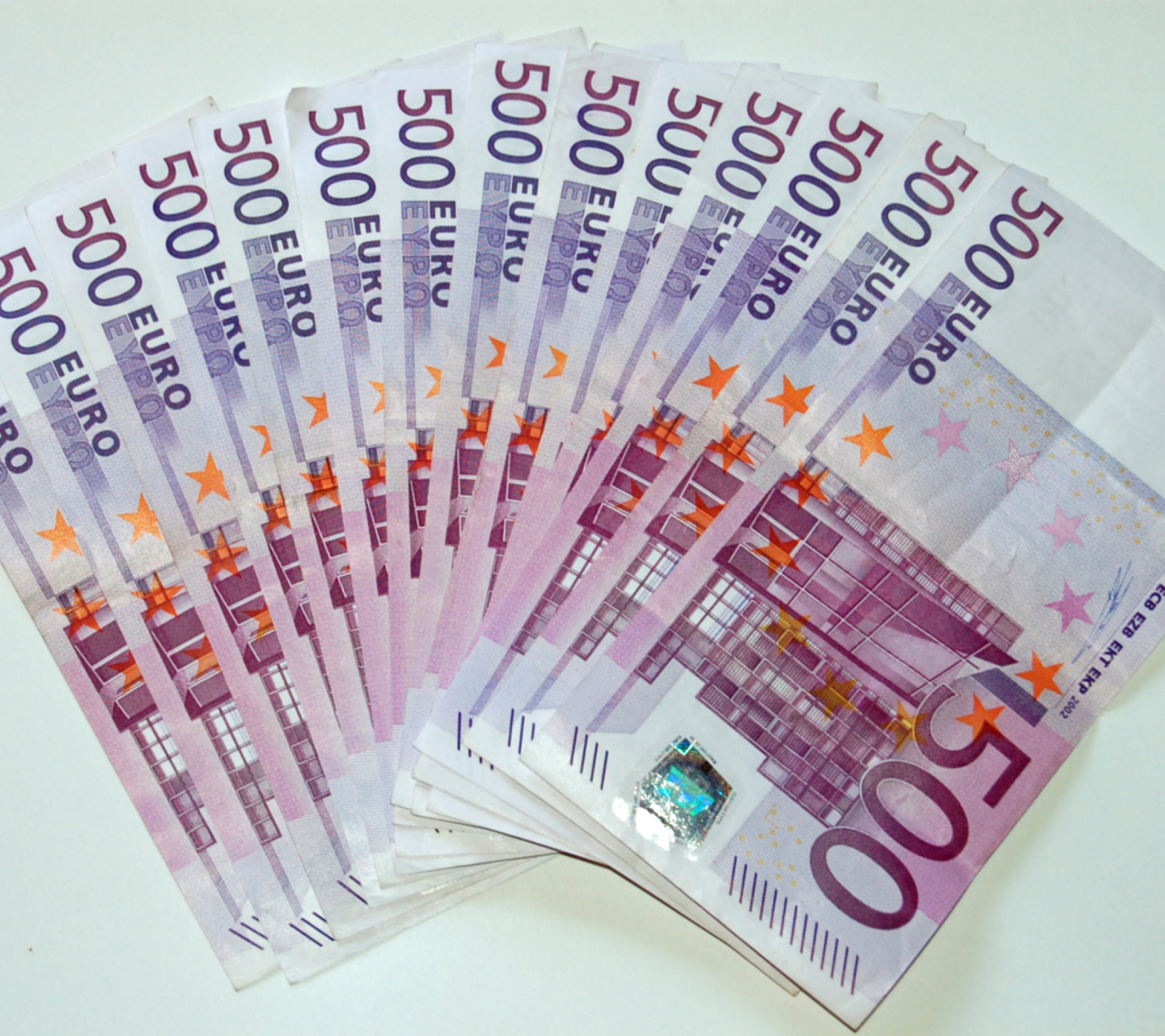 Fondo de pantalla 500 Euro Cash 1440x1280