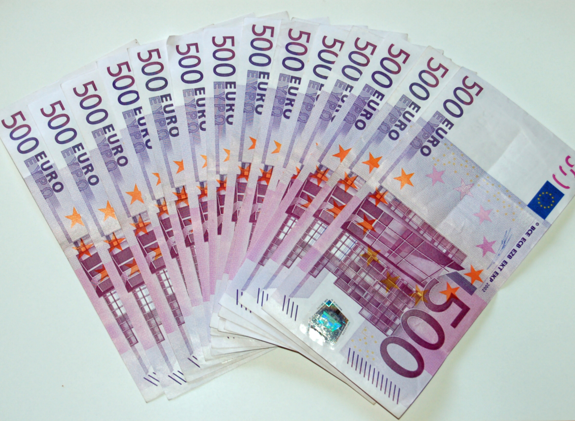 Fondo de pantalla 500 Euro Cash 1920x1408