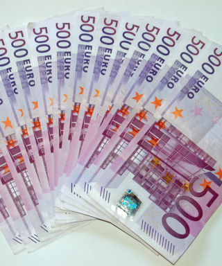 Kostenloses 500 Euro Cash Wallpaper für iPhone 7 Plus