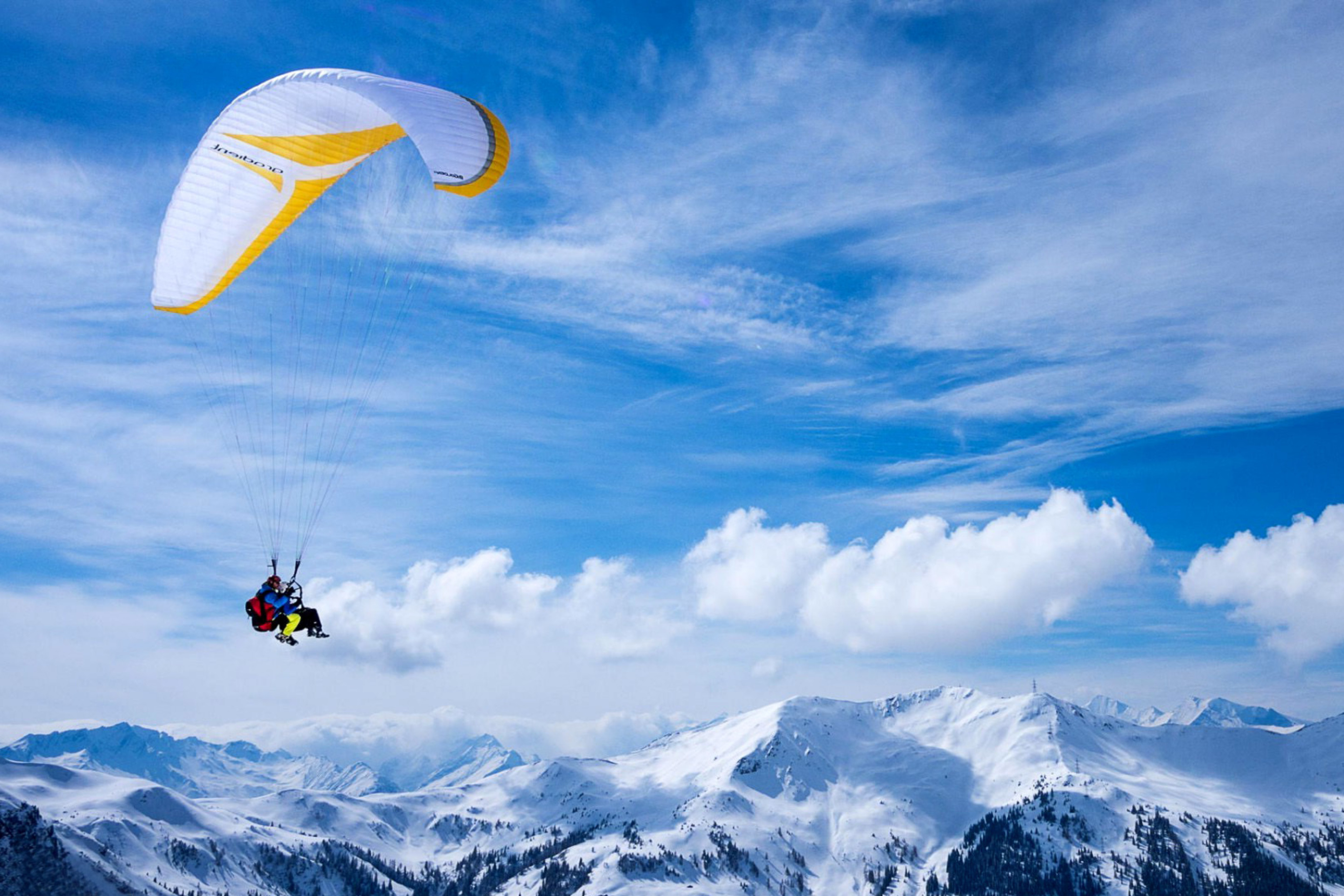 Paragliding wallpaper 2880x1920