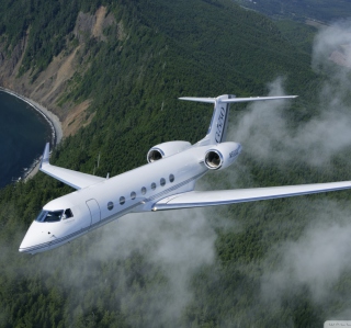 Gulfstream G550 Jet Background for HP TouchPad