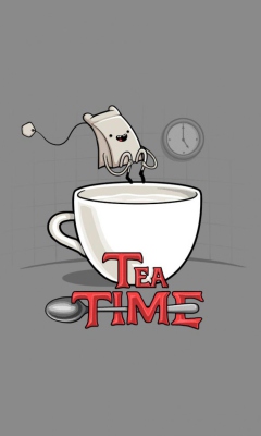 Обои Tea Time 240x400