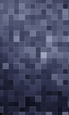 Screenshot №1 pro téma Dark Blue Squares 240x400