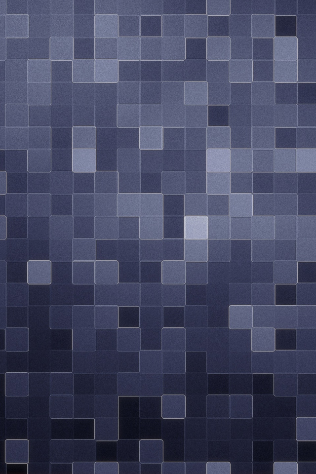 Dark Blue Squares wallpaper 640x960
