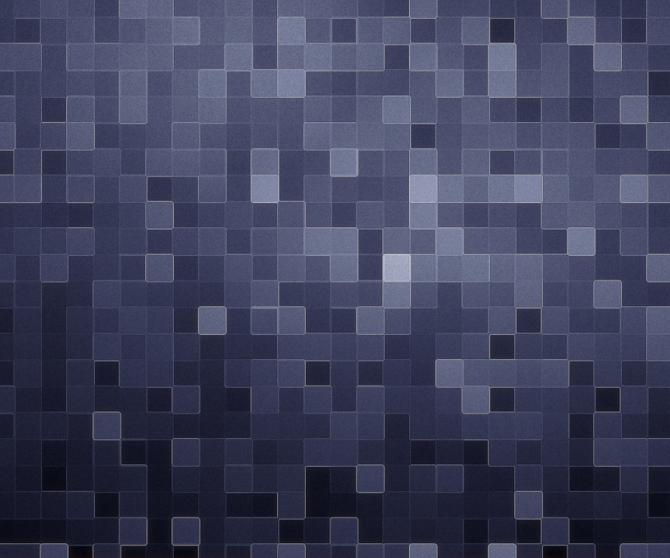 Das Dark Blue Squares Wallpaper 960x800