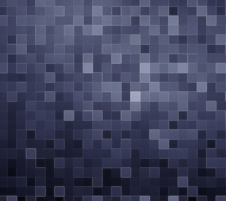 Das Dark Blue Squares Wallpaper 960x854