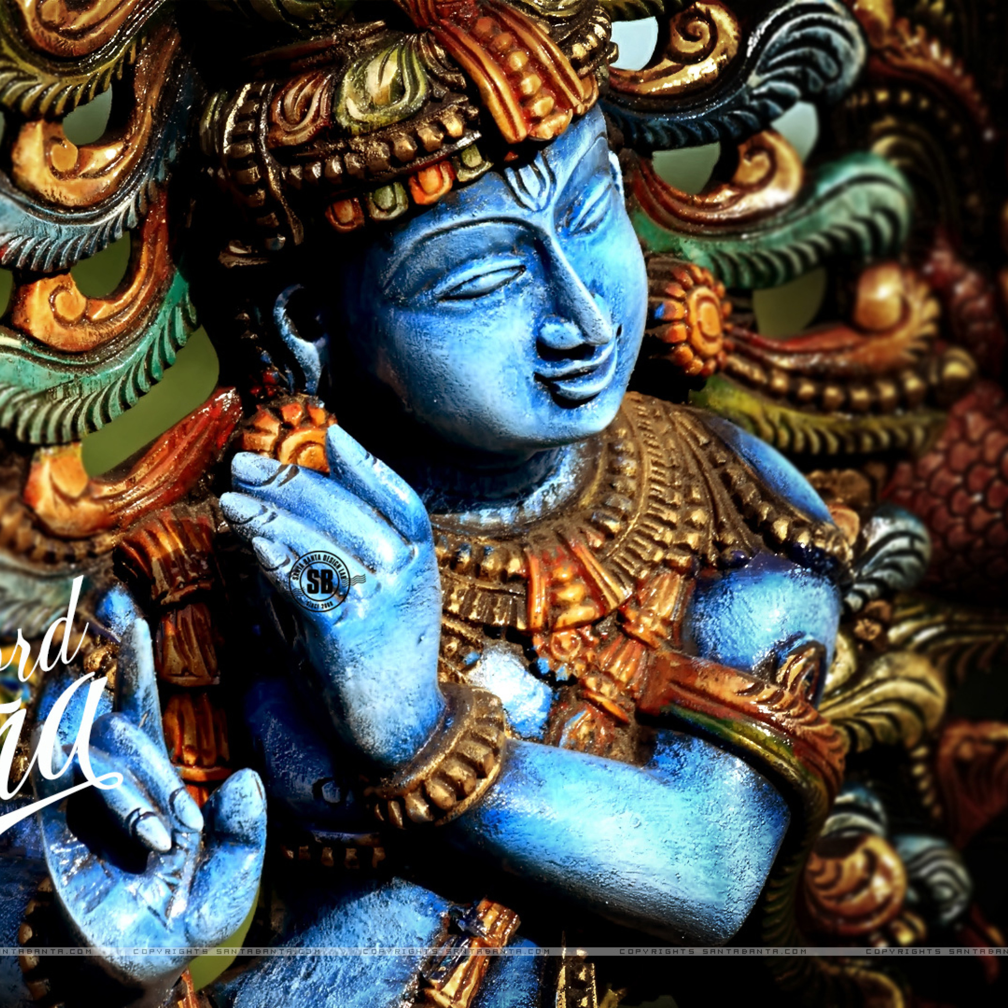 Lord Krishna wallpaper 2048x2048