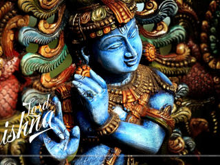 Das Lord Krishna Wallpaper 320x240