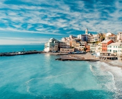 Fondo de pantalla Italy, Cinque Terre 176x144