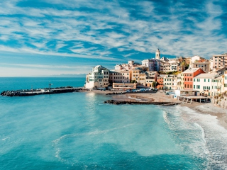 Das Italy, Cinque Terre Wallpaper 320x240