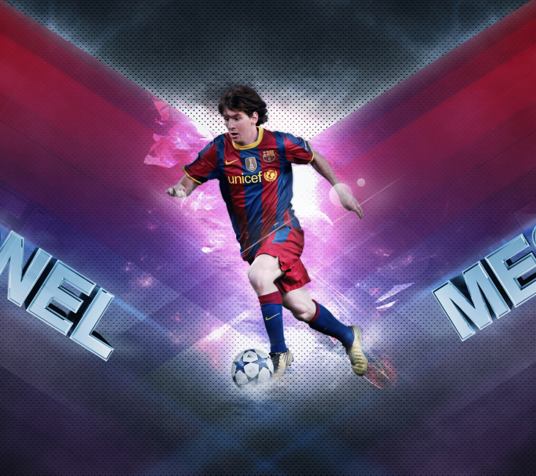 Fondo de pantalla Lionel Messi 1080x960