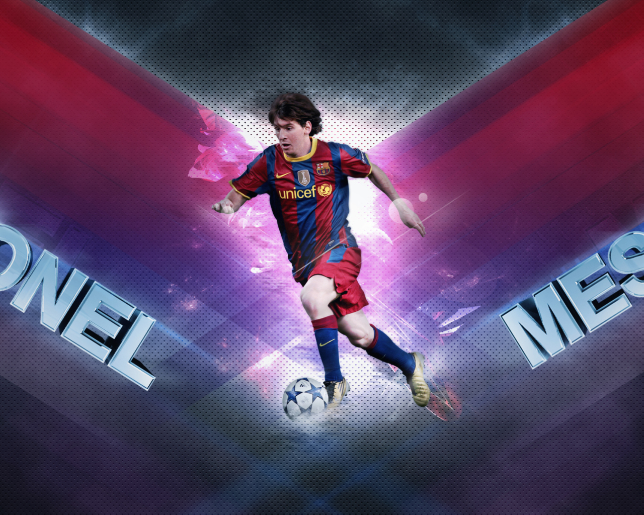 Lionel Messi wallpaper 1280x1024