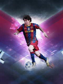 Обои Lionel Messi 240x320