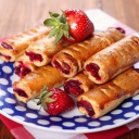 Pastry with Jam wallpaper 128x128