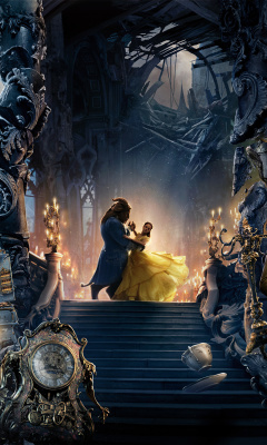 Beauty and the Beast Dance and Song wallpaper 240x400