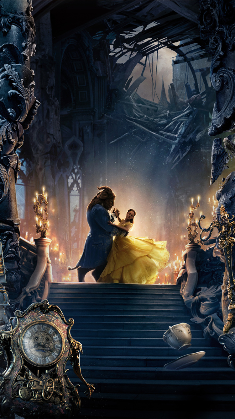 Sfondi Beauty and the Beast Dance and Song 750x1334