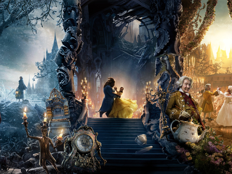 Das Beauty and the Beast Dance and Song Wallpaper 800x600