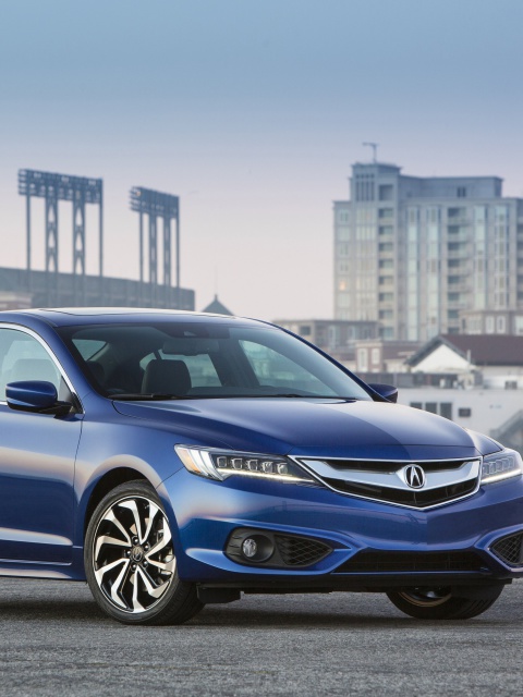 Das 2016 Acura ILX D E Wallpaper 480x640