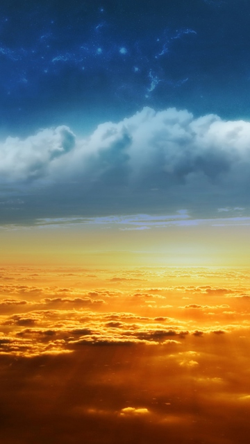 Behind The Clouds wallpaper 360x640