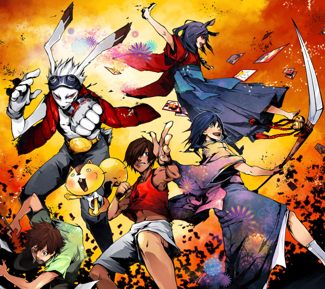 Das Summer Wars Wallpaper 1080x960