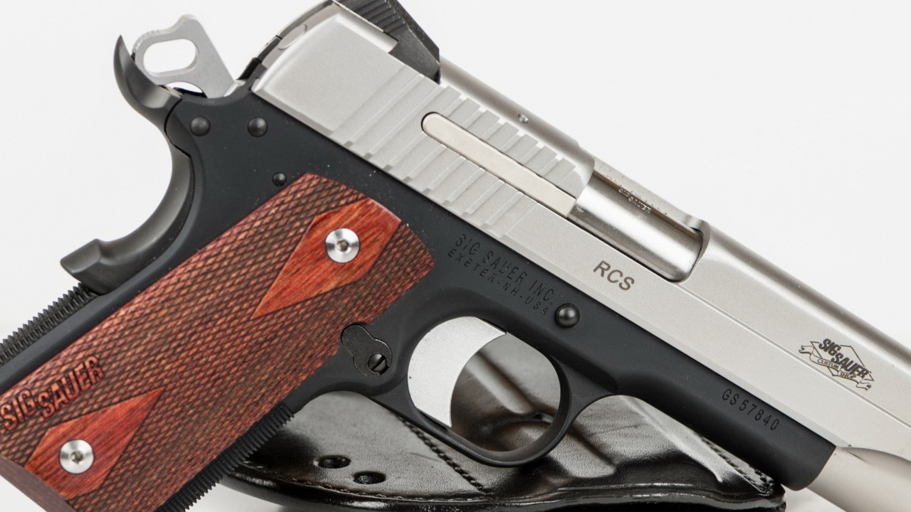 Sig Sauer 1911 Pistol wallpaper 1280x720