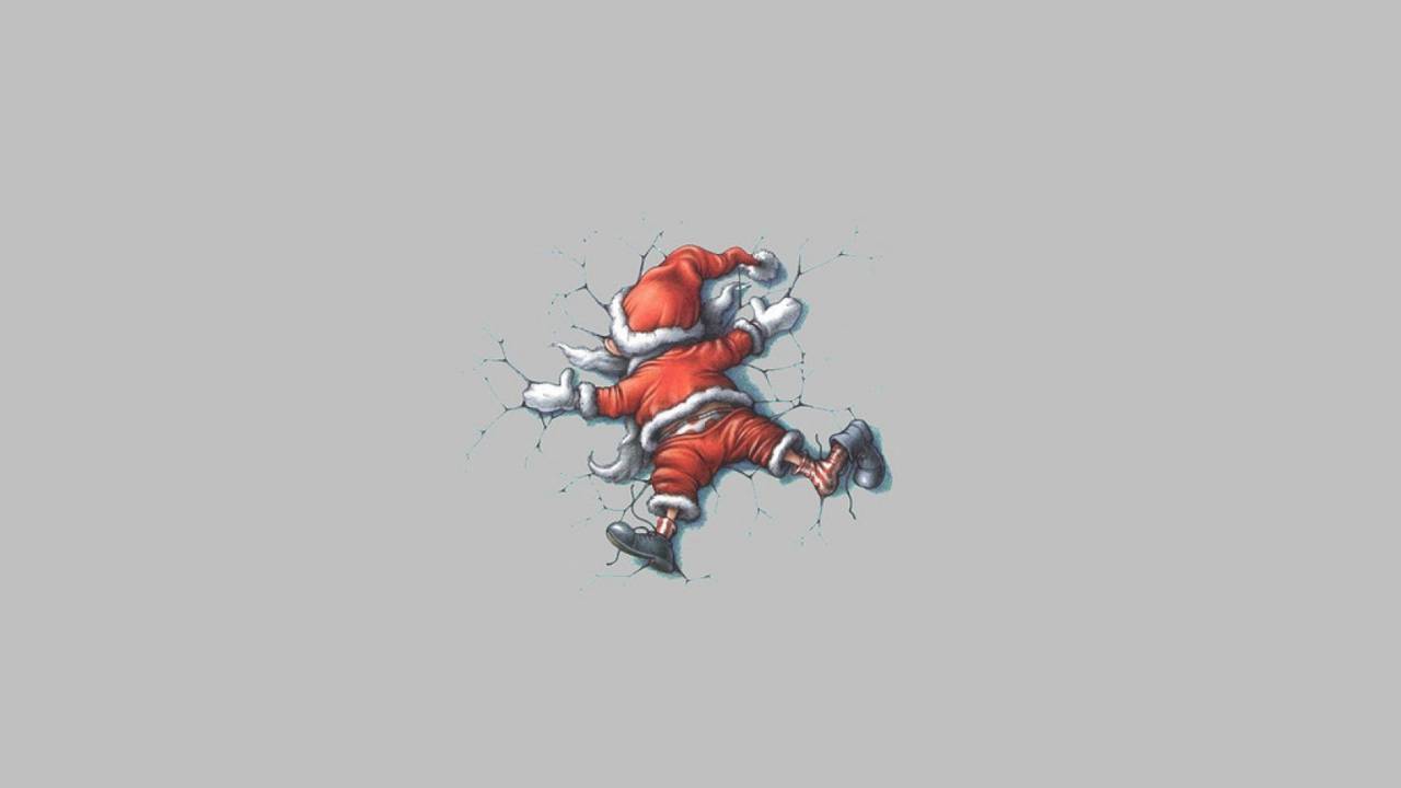 Dead Santa wallpaper 1280x720