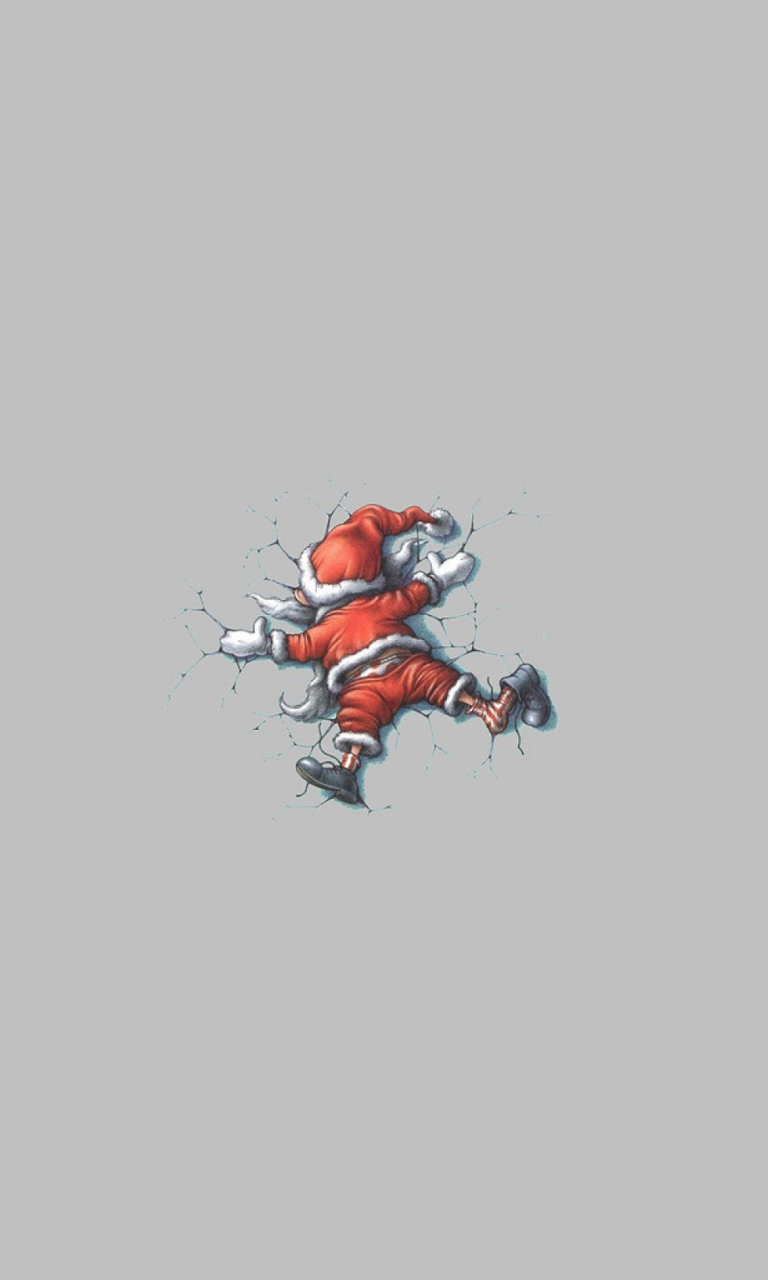 Dead Santa wallpaper 768x1280