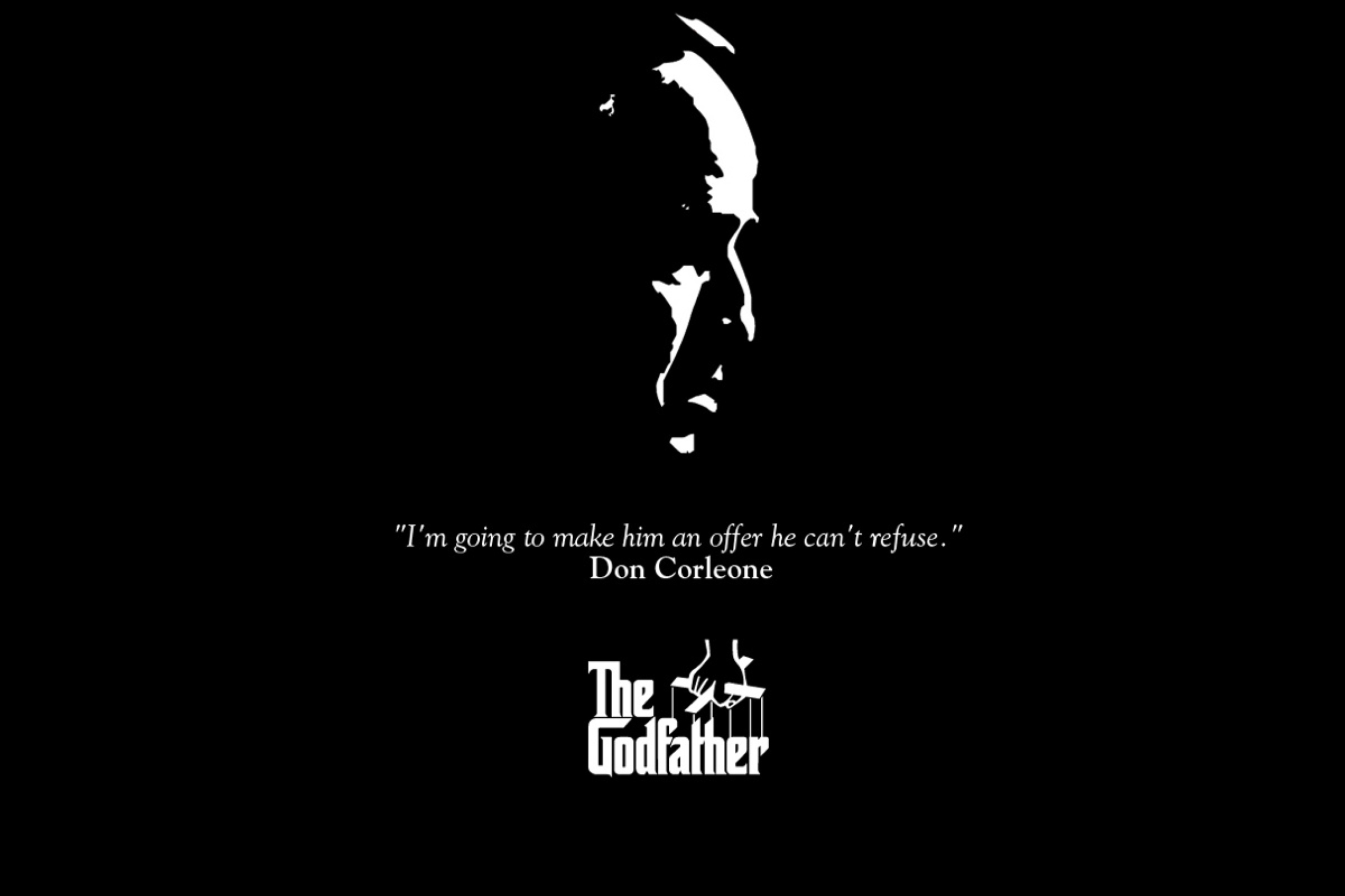 The GodFather Film Wallpaper for 2880x1920.