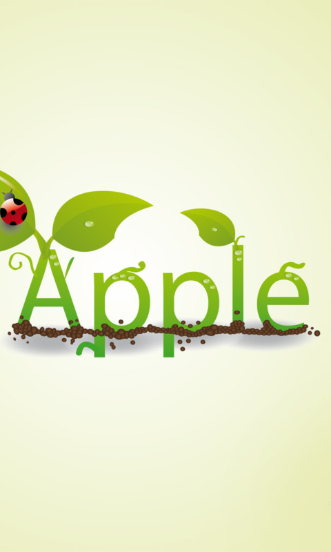 Fondo de pantalla Summer Apple 480x800