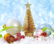 Christmas gifts wallpaper 176x144