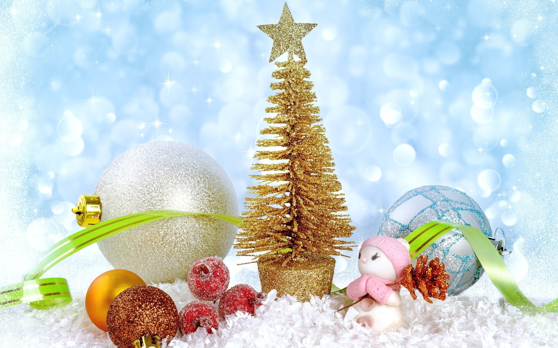 Обои Christmas gifts 1920x1200